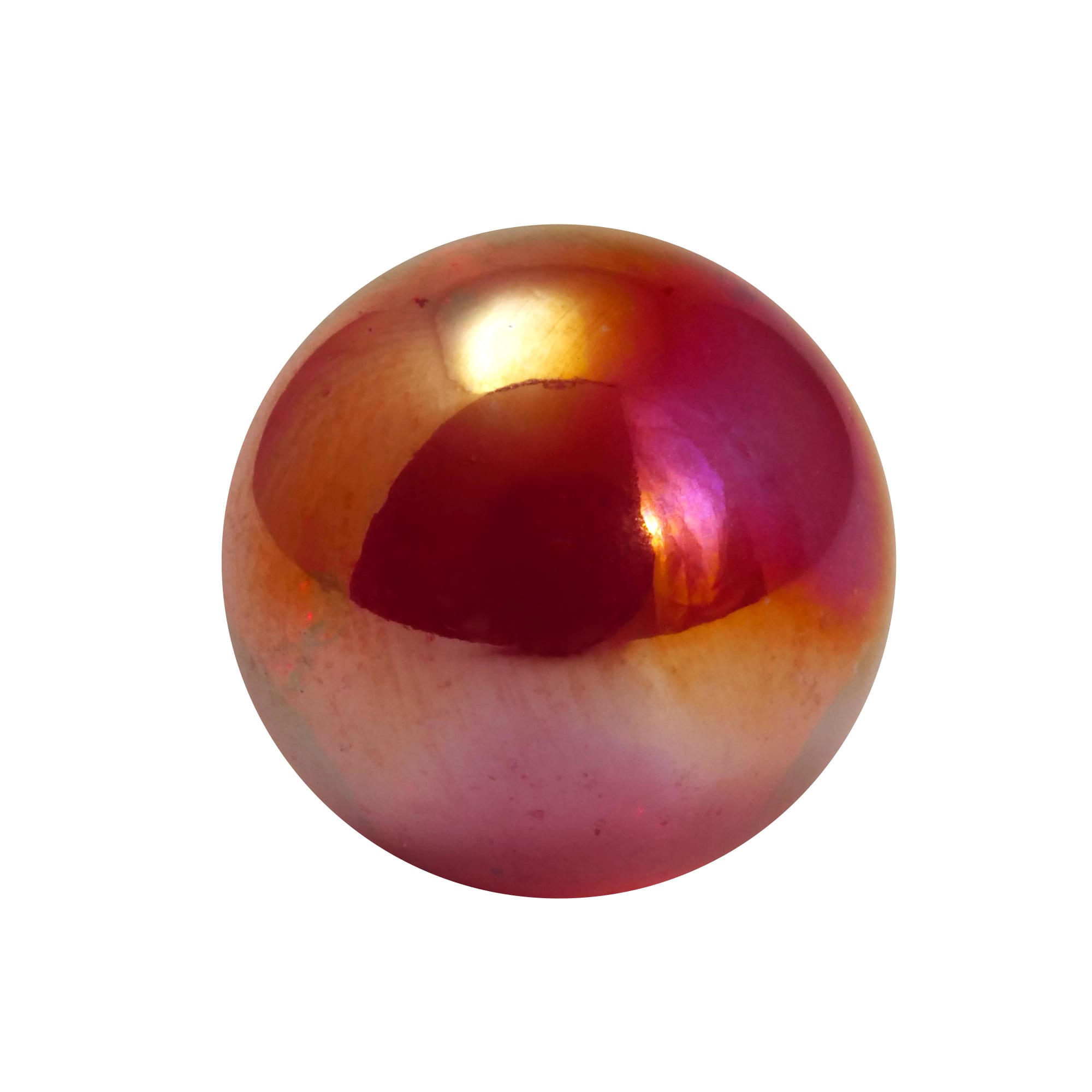 Frosted Rainbow Marble - Red - House of Marbles US