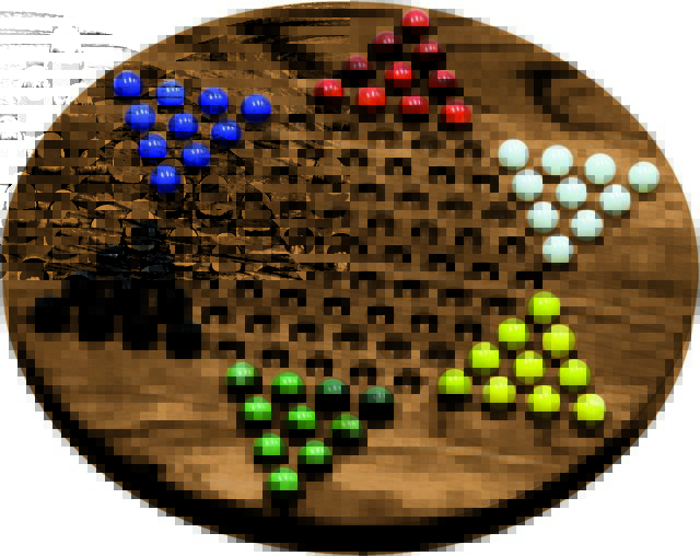 chinese checkers marble set