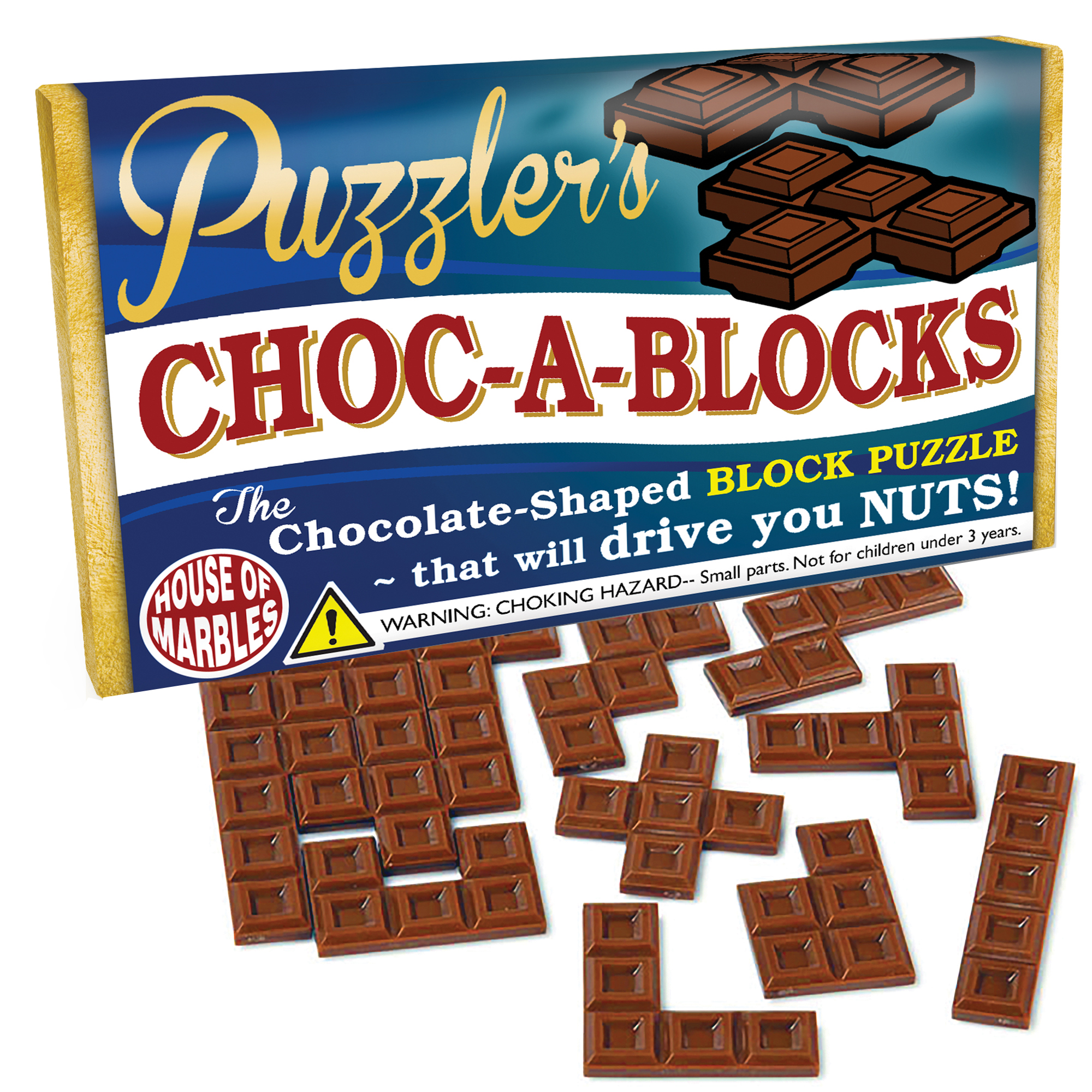 Choc-A-Block Puzzle Solution - House of Marbles